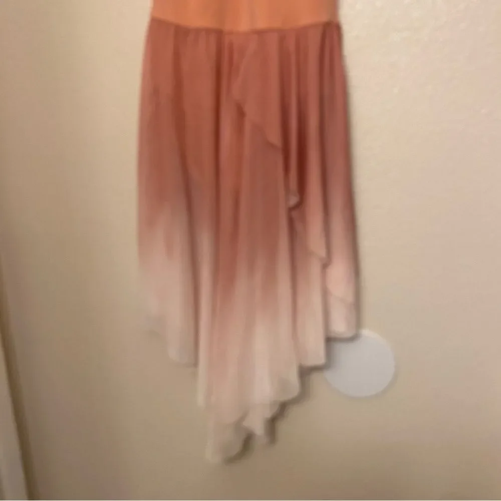 Dance Costume lyrical blush pink maxi dress Just Around The Riverbend 14127 SA